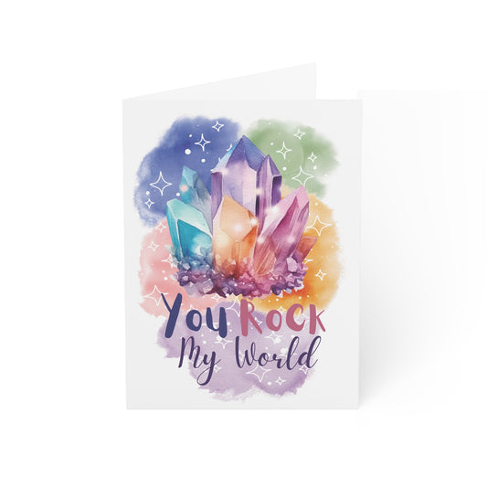 You Rock My World Greeting Cards (1, 10, 30, and 50pcs)