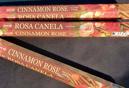 Cinnamon Rose Incense Sticks