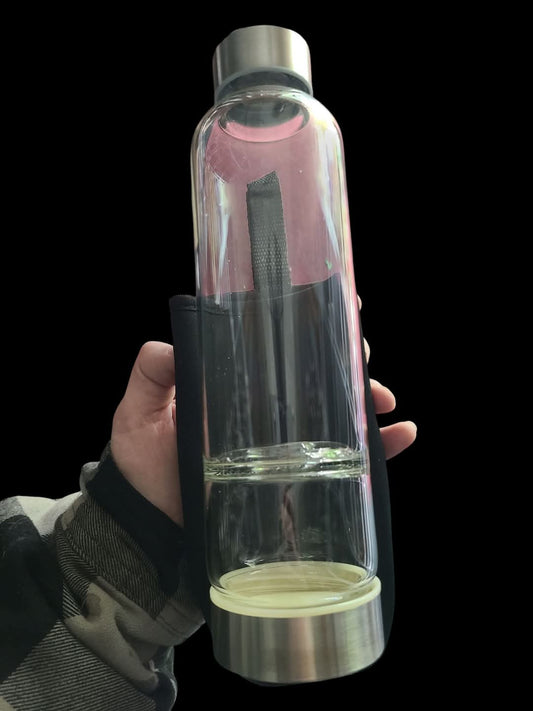 Glass Water Bottle