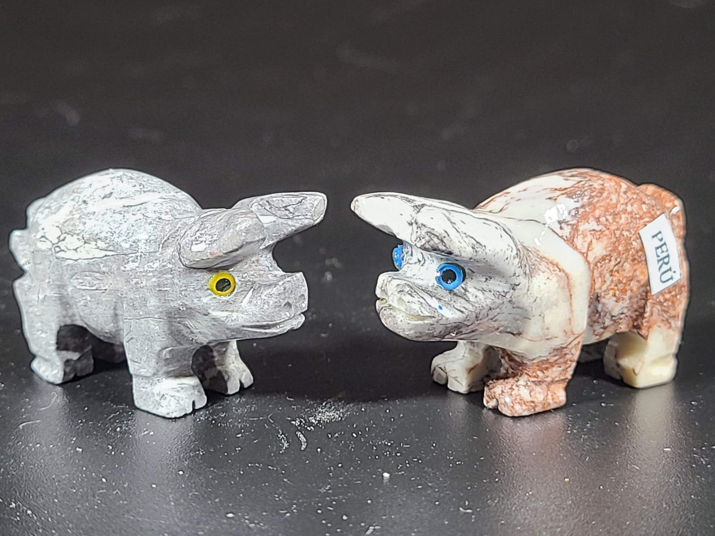 Small Soapstone Animal- Farm Pig