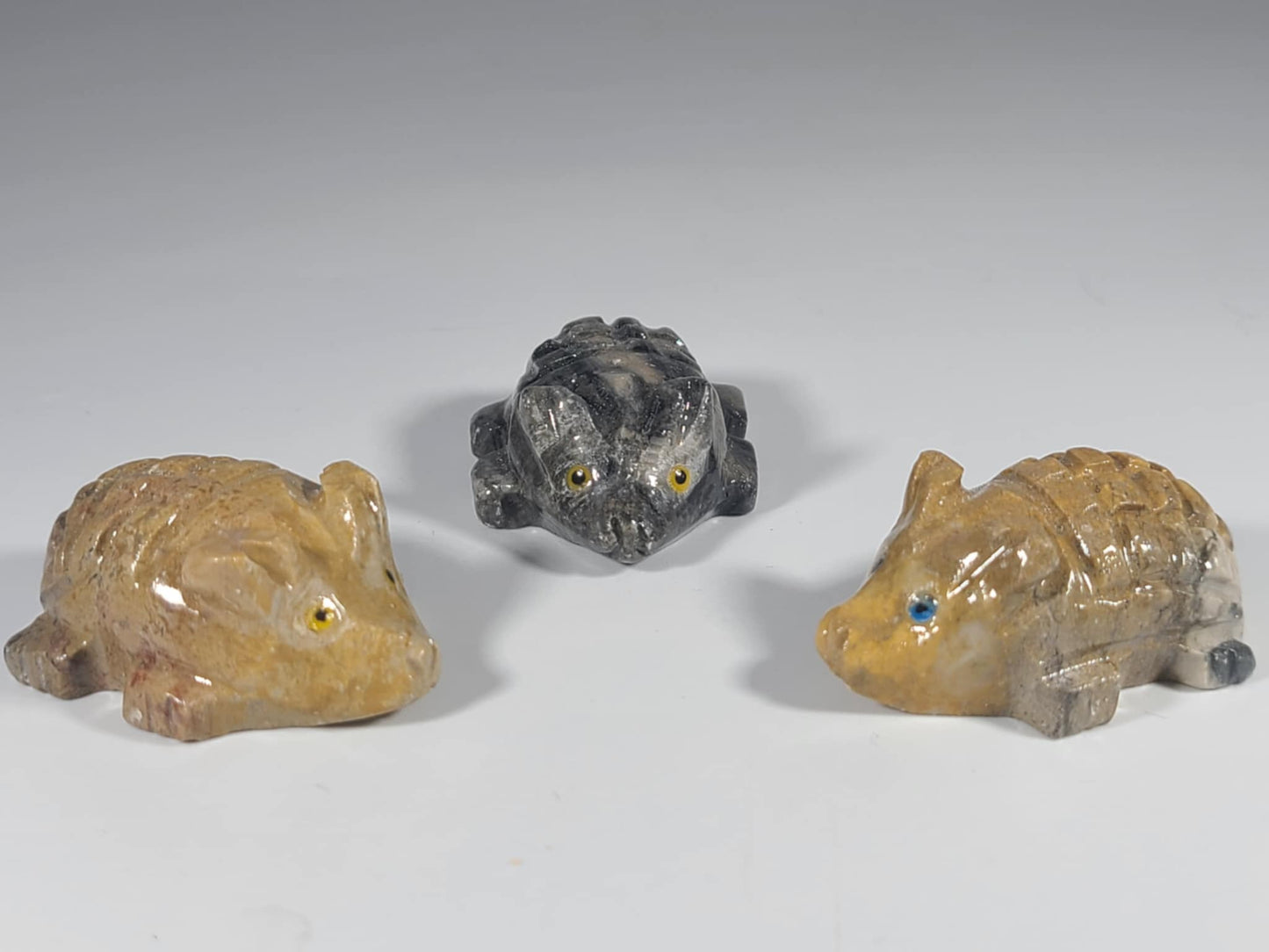 Small Soapstone Animal-Hedgehog