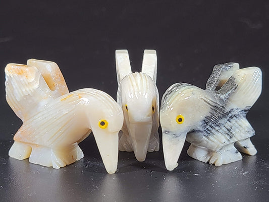 Small Soapstone Animal-Hummingbird