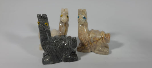 Small Soapstone Animal-Llama