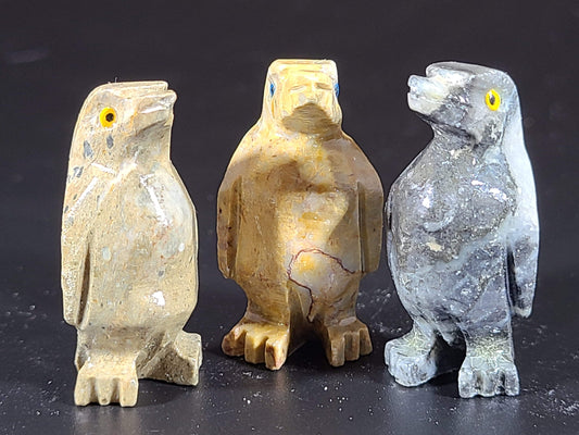 Small Soapstone Animal- Penguin