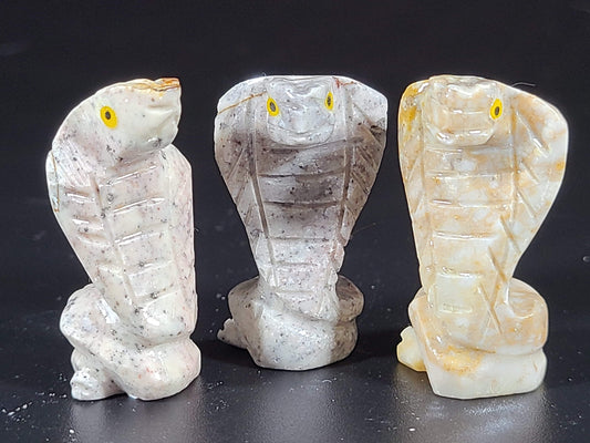 Small Soapstone Animal-Cobra