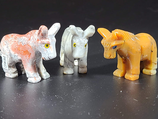 Small Soapstone Animal-Donkey