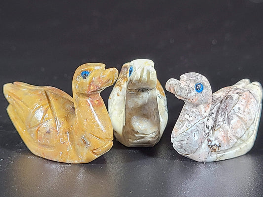 Small Soapstone Animal-Duck