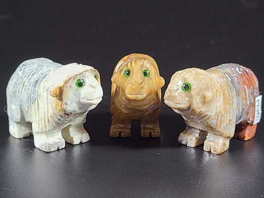 Small Soapstone Animal-Sheep