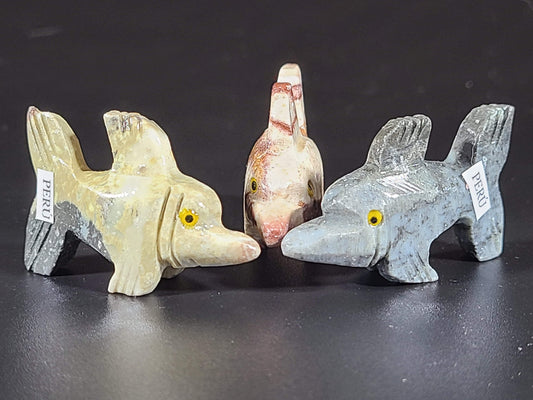 Small Soapstone Animal-Swordfish