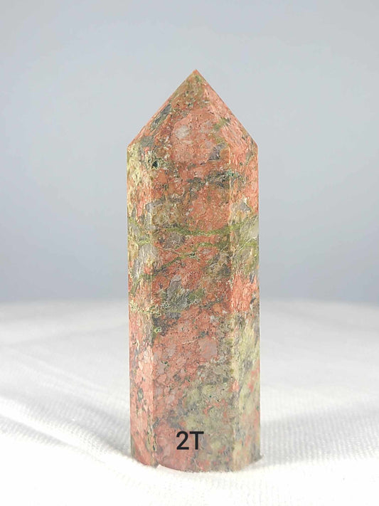 Unakite Jasper Tower 2T