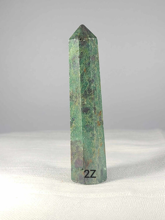 Ruby Fuchsite Tower 2Z