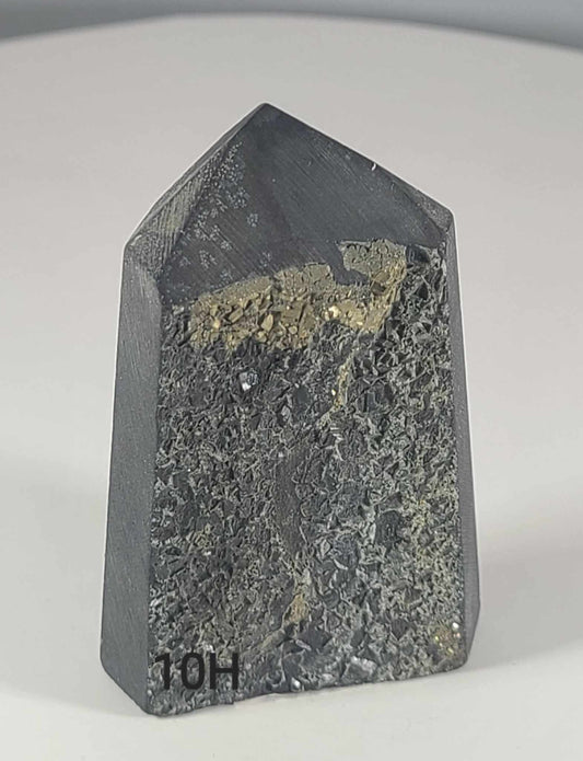 Pyrite in Shungite Tower 10H