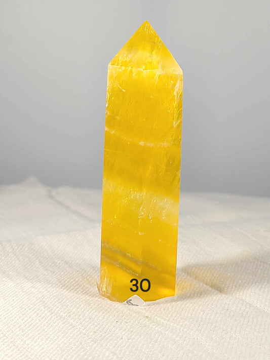 Yellow Fluorite Tower 3O