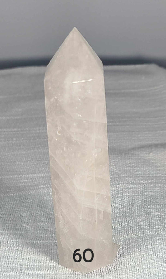 Blue Rose Quartz Tower 6O