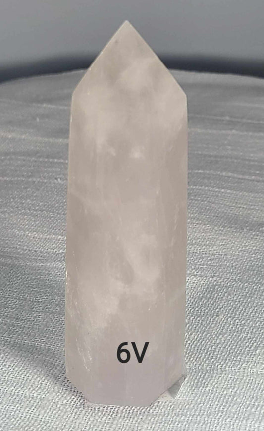 Blue Rose Quartz Tower 6V