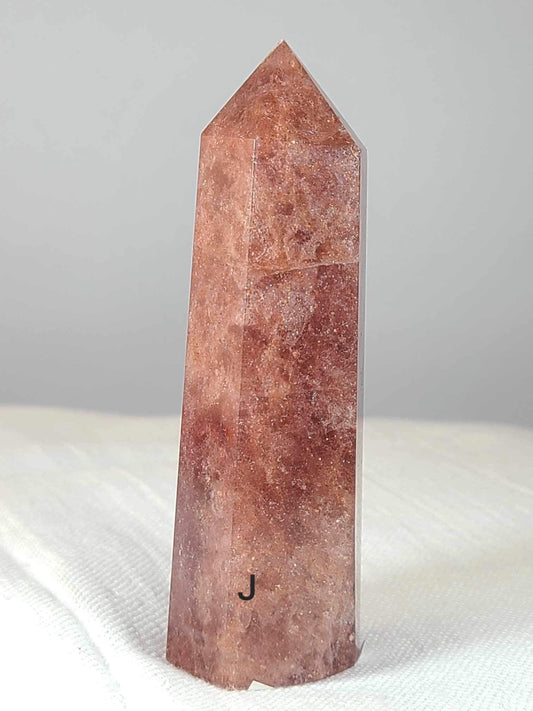 Strawberry Quartz Tower J