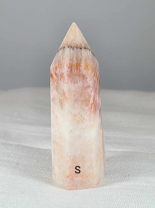 Tri-Color Calcite Tower S