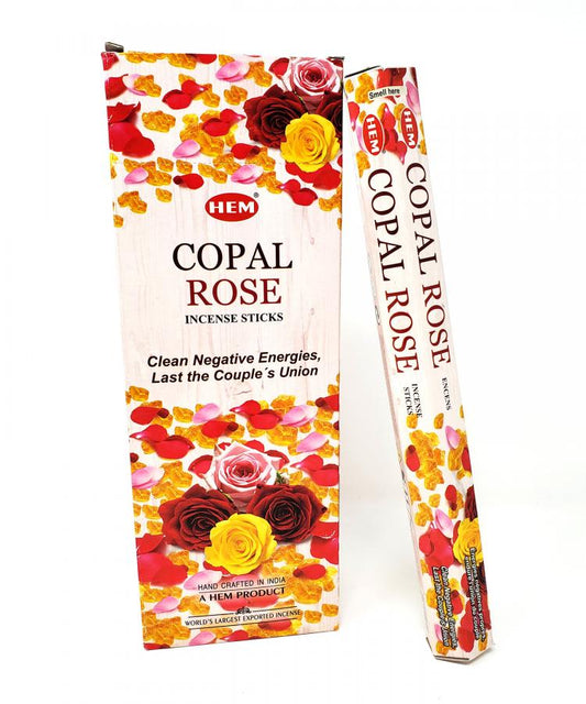 Copal Rose Incense Sticks